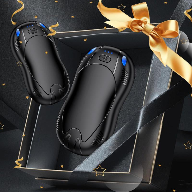 FANDLISS Magnetic Hand Warmers 10000Mah Rechargeable with Double-Sided Heating Portable & Reusable for Winter Outdoors Camping Hunting Perfect Gift